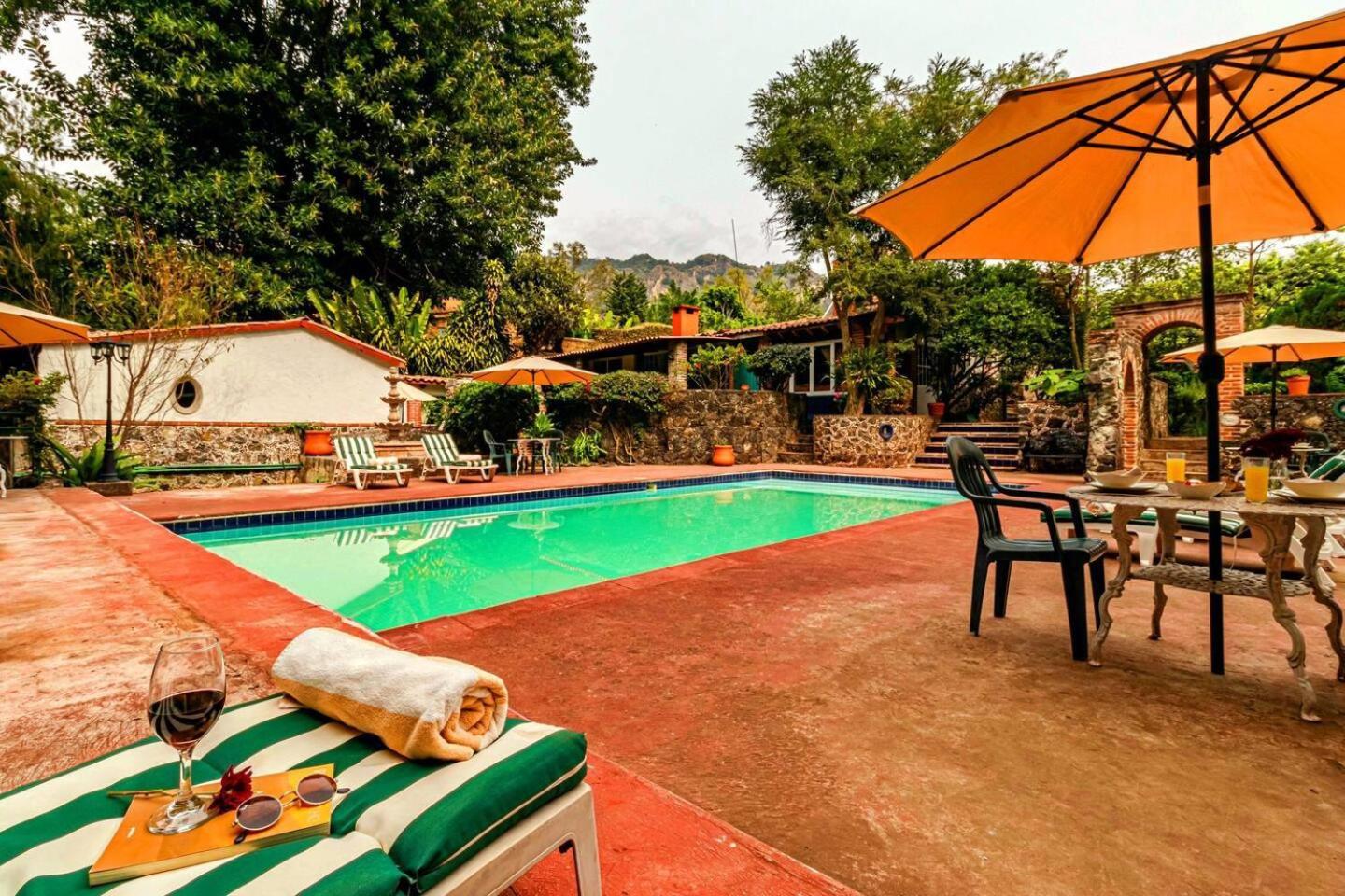 Hotel La Posada Del Valle (Adults Only) Tepoztlán Exterior foto